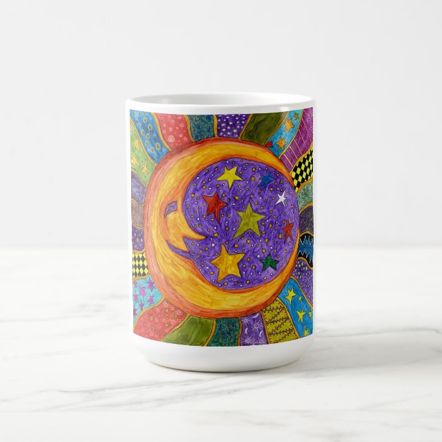 Soleil, Lune et Étoiles Mug (Centre)