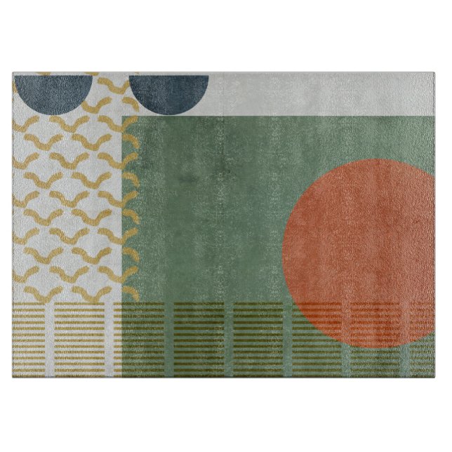 Soleil Rouge III Schneidebrett (Vorderseite)