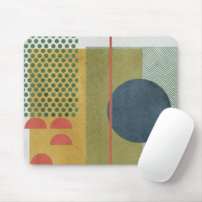 Soleil Rouge IV Mousepad (Mit Mouse)