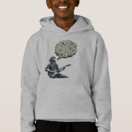 Solfeggio explodierender Gitarrenspieler Hoodie