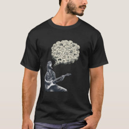 Solfeggio explodierender Gitarrenspieler T-Shirt