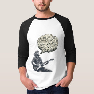Solfeggio explodierender Gitarrenspieler T-Shirt