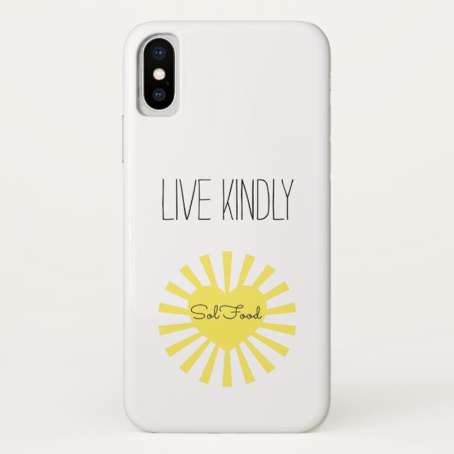 SolFood Kollektiv-Kindly Telefon-Lebhaftkasten Case-Mate iPhone Hülle (Rückseite)