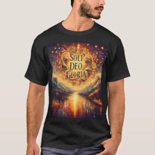 Soli Deo Gloria, Ruhm sei allein Gott, Landschaft T-Shirt