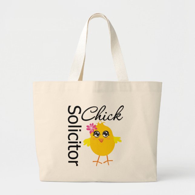 Solicitor Chick Jumbo Stoffbeutel (Vorne)
