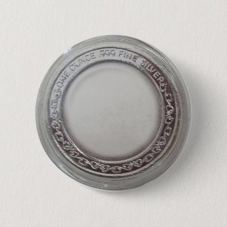 Solid .999+ Blank Silver Round Ounce Button