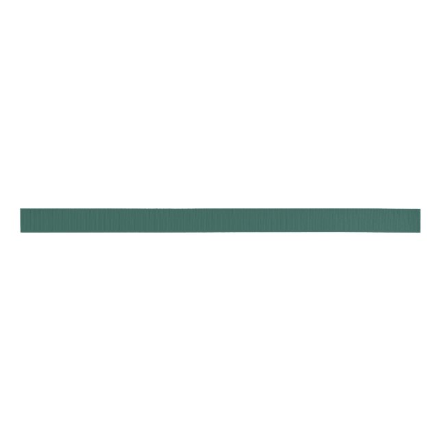 Solid Alpine Green Ribbon Ripsband (Vorderseite)