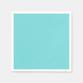 Solid Aquamarine Serviette