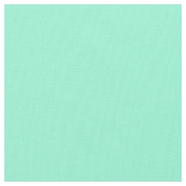 Solid Aquamarine Stoff (Nahaufnahme)