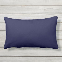 Solid aquamarines blaues Kissen