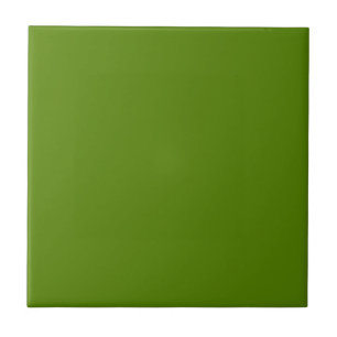 Solid Avocado Green Tile Fliese