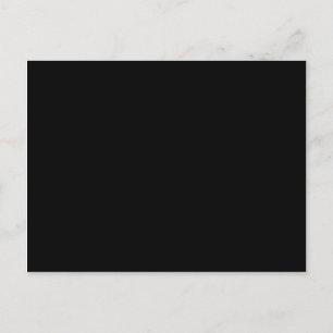 Solid Black Background Web Color 000000 Postkarte