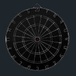 Solid Black Dartboard Dartscheibe<br><div class="desc">Coole, solide, minimalistisch-schwarze Pappe. Entworfen in Washington Staat, USA für Ihr Vergnügen. Danke, dass du unabhängige Künstler unterstützt hast!</div>