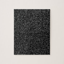 Solid Black Glitzer