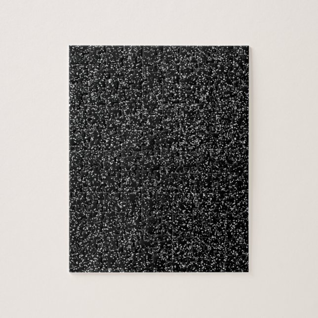 Solid Black Glitzer (Vertikal)