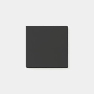 Solid Black Post-it Klebezettel