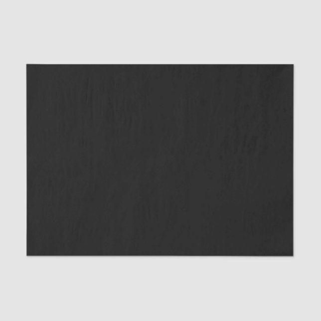 Solid Black Seidenpapier (Vorderseite)