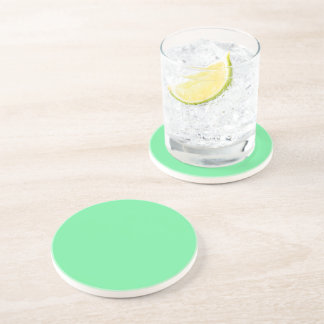 Solid Bright Lime Green Coaster Getränkeuntersetzer