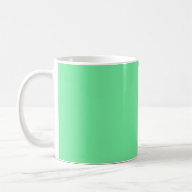 Solid Bright Lime Green Mug Kaffeetasse (Links)