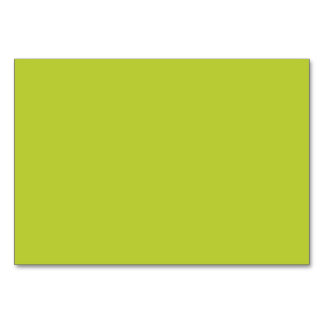 Solid Bright Limone Farbe Tischnummer