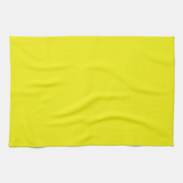Solid Bright Yellow Kitchtuch Handtuch