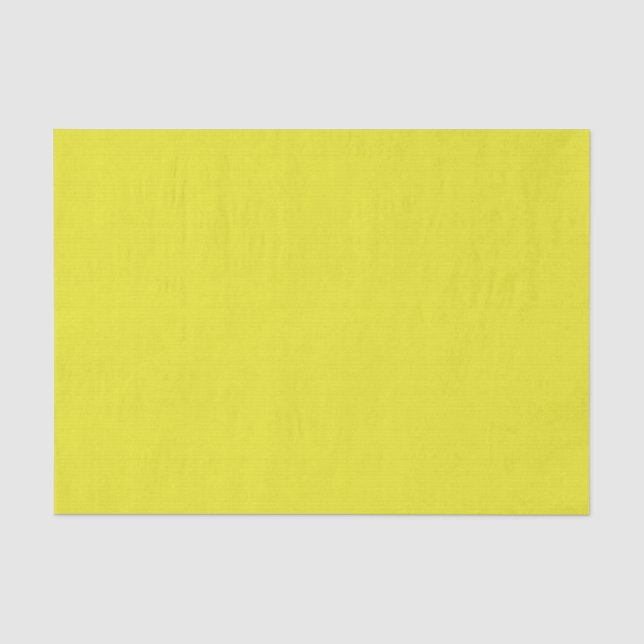SOLID BRIGHT YELLOW SEIDENPAPIER (Vorderseite)