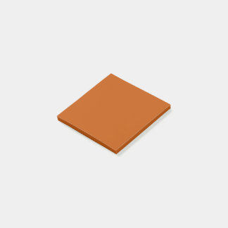 Solid Burnt Orange Color | Hex# BE4D00 Post-it Klebezettel