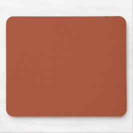Solid Burnt Orange Mousepad
