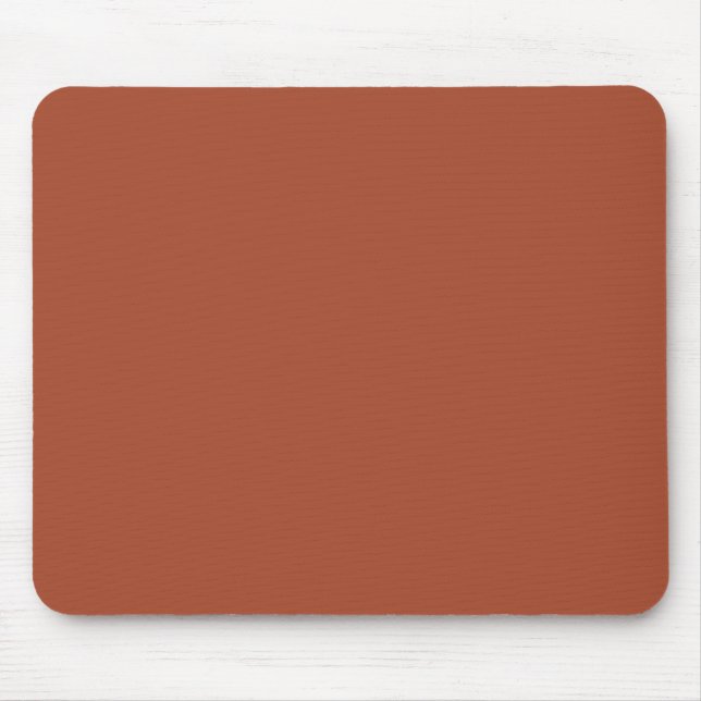 Solid Burnt Orange Mousepad (Vorne)
