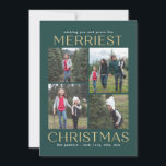 Solid Clean Collage Editable Farbe Weihnachtskarte Feiertagskarte<br><div class="desc">Feiern Sie die Saison mit dieser modernen und stilvollen Karte von Berry Berry Sweet. Besuchen Sie berryberrysweet.com für stilvolle Schreibwaren und personalisierte Geschenke!</div>