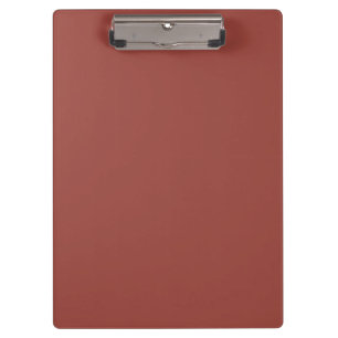 Solid Cognac Farbe Minimalistisch Schlicht Klemmbrett