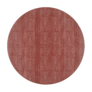 Solid Cognac Farbe Minimalistisch Schlicht Schneidebrett