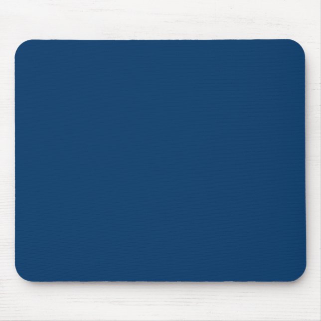 Solid Color 003366 Dunkelblaue Hintergrundvorlage Mousepad (Vorne)