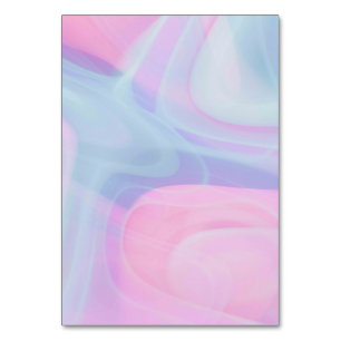 Solid Color American Tischnummer Card