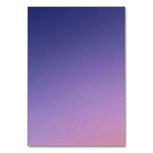 Solid Color American Tischnummer Card