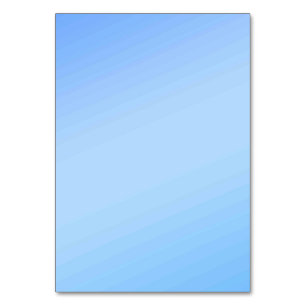 Solid Color American Tischnummer Card