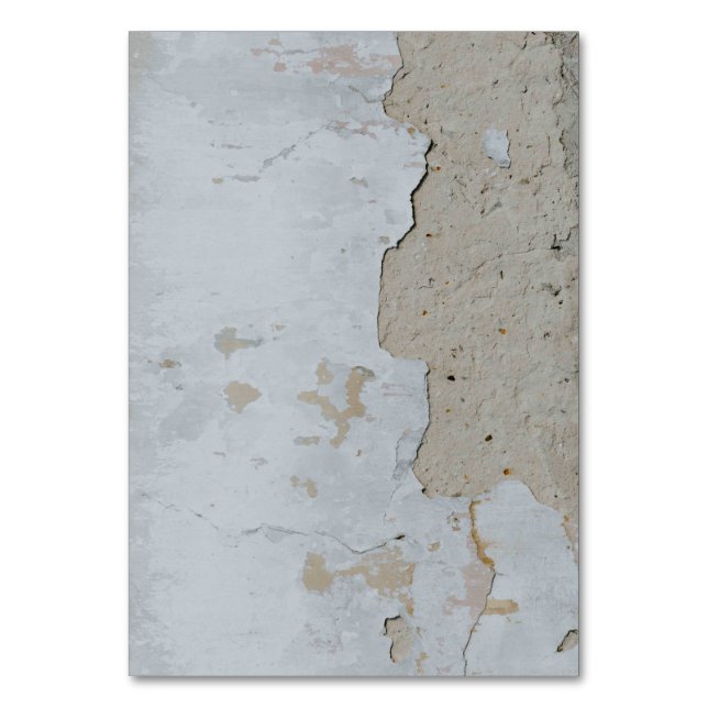 Solid Color American Tischnummer Card (Vorderseite)