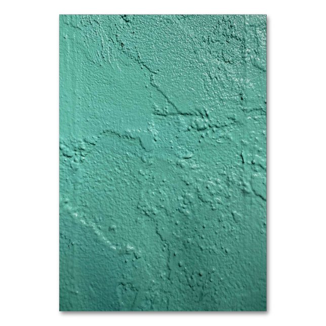 Solid Color American Tischnummer Card (Vorderseite)