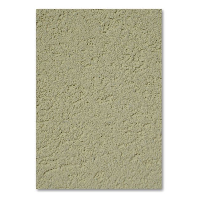 Solid Color American Tischnummer Card (Vorderseite)