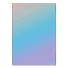 Solid Color American Tischnummer Card