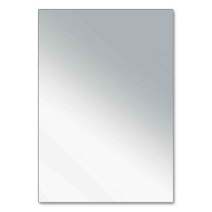 Solid Color American Tischnummer Card
