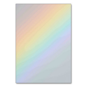 Solid Color American Tischnummer Card