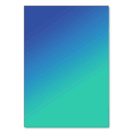 Solid Color American Tischnummer Card