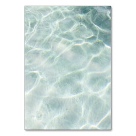 Solid Color American Tischnummer Card