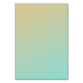 Solid Color American Tischnummer Card