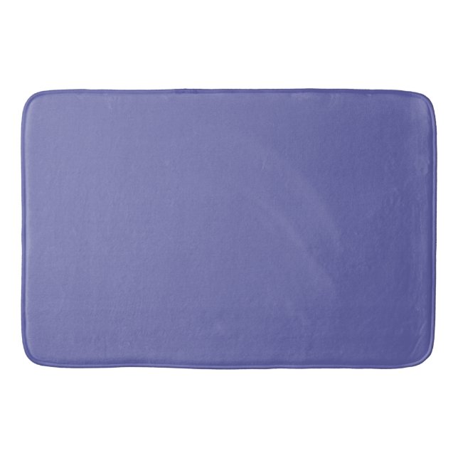 Solid Color | lila Blauwinkel Badematte (Vorderseite)