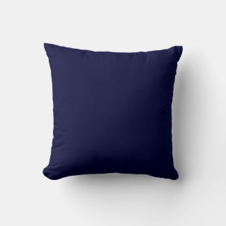Solid Color Nautical Navy Blue Kissen
