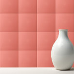 Solid color salmon coral fliese<br><div class="desc">Solid color salmon coral design.</div>
