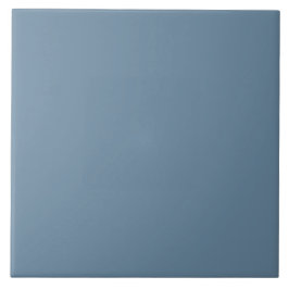 Solid Color Sporty Blue #6789a1 Fliese