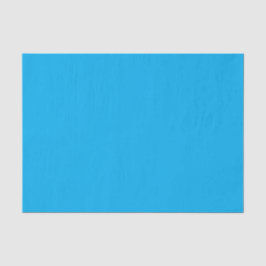 Solid Cyan Blue Background | Summer Minimal Style Seidenpapier